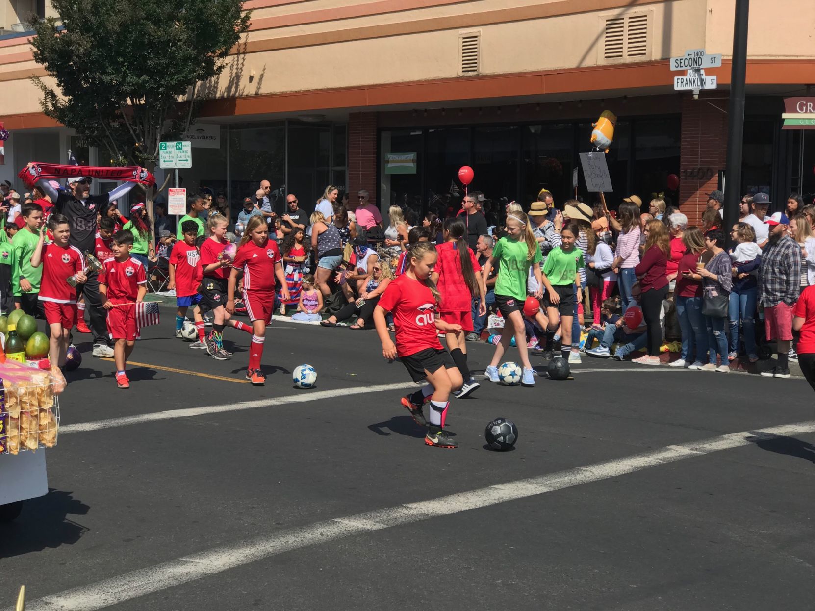Napa Fourth of July parade 2019